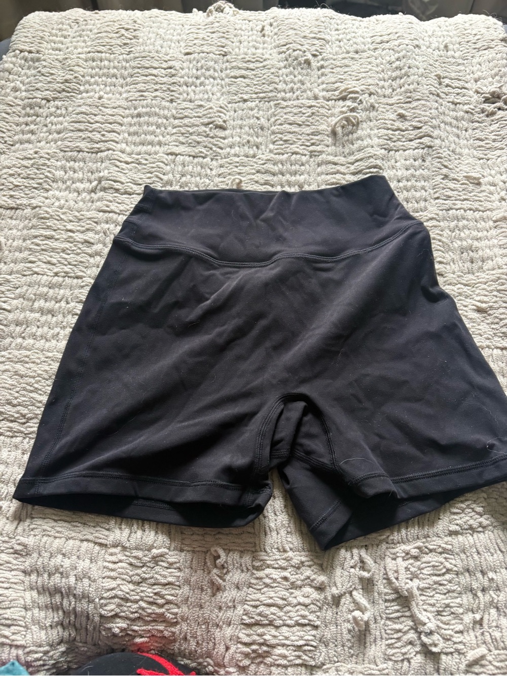 BuffBunny Black High-Rise Athletic Shorts